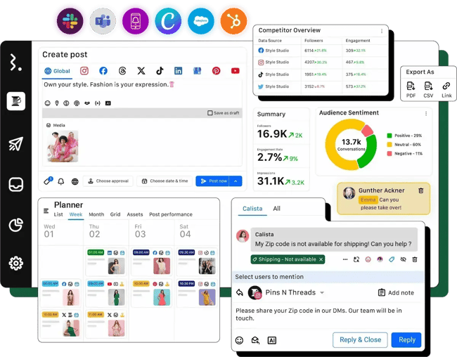 social media management tool, statusrew